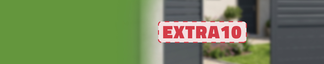 -10% papildomai už tvoras ir tinklelius