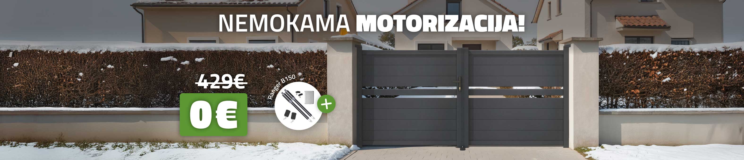 nemokamas motorizavimas