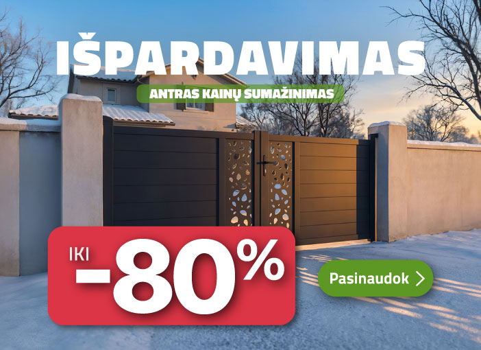 Žiemos išpardavimai 2026 m.